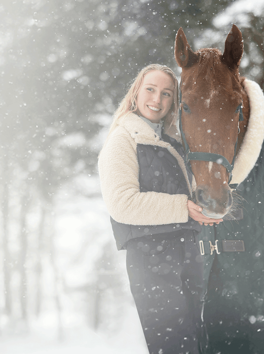 Welk effect heeft de winter op ons paard?