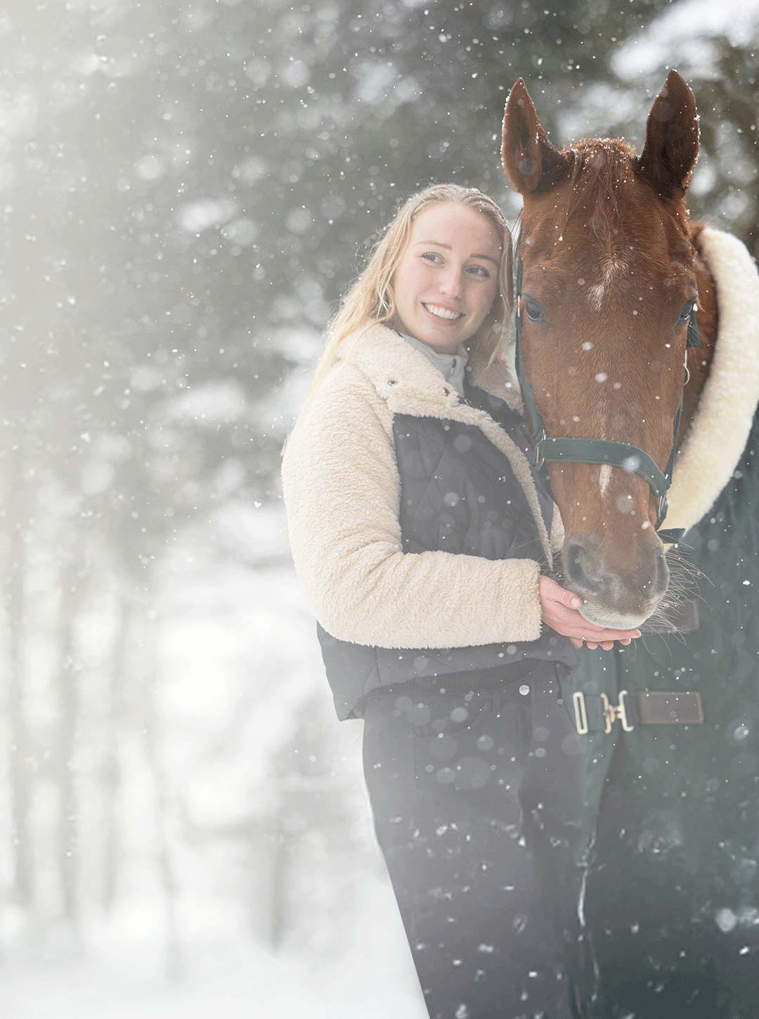 Welk effect heeft de winter op ons paard?