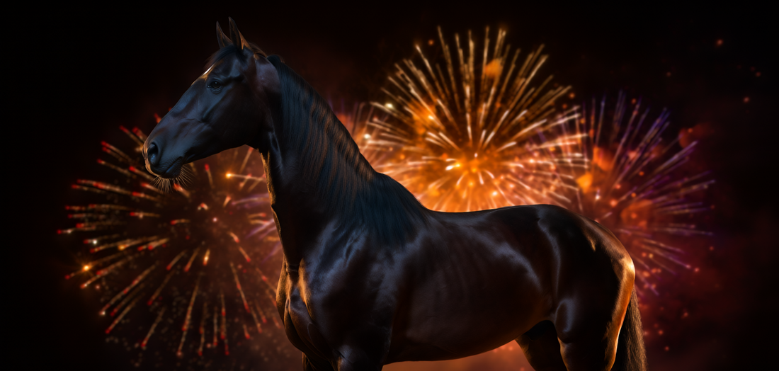 Vuurwerk: 7 tips om je paard veilig en rustig te houden