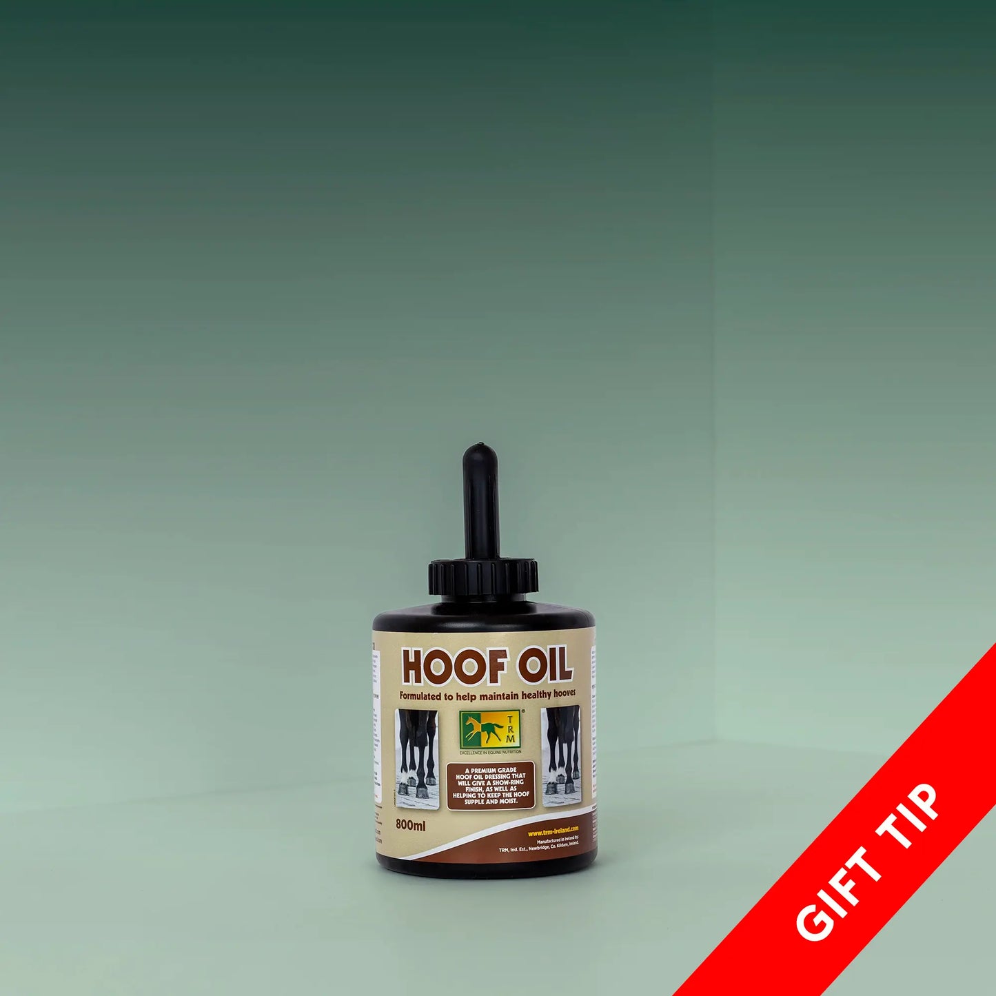 Hoof Oil Brush & Can